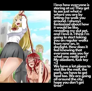 hentai lesbian domination captions - Walking you for the first time [Femdom] [Lesbian] [Domination] [Humiliation]  [Pet] free hentai porno, xxx comics, rule34 nude art at HentaiLib.net