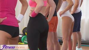 group yoga pants porn - Free FitnessRooms Full Scene after Sweaty Group Workout Porn Video HD