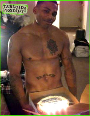 hot naked black celebs - Nelly Almost Naked