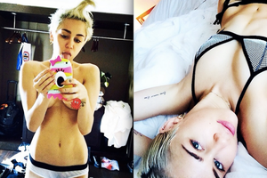 Miley Cyrus Porn Captions Dad - Miley Cyrus's Latest Shocking Photo Scandal | Vanity Fair