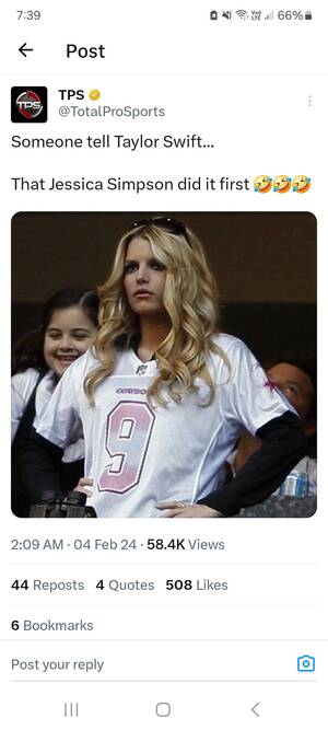 Jessica Simpson Fucking - Who remembers when Jessica Simpson and Tony Romo former Dallas Cowboys NFL  QB were dating in the 2000's? : r/Millennials