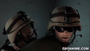 3d Army Porn - 3D cartoon soldier gets fucked in the ass by an ebony hunk - XVIDEOS.COM