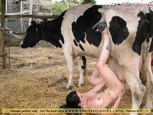 Girl And Cow Porn - Animal Extreme Sex Porn :: Sexy slut inserts cow udder in her bold pussy