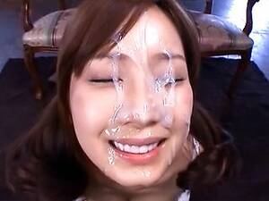 Japanese Bukkake Facial - Crazy Japanese amateur chick Minami Kojima gets bukkake