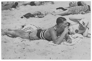 naked beach vintage - Topless sunbathing: Men were once arrested for baring their chests at the  beach - The Washington Post
