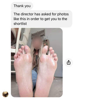 Feet Porn - Actress exposes foot fetish 'creep' after kinky 'sham' auditions