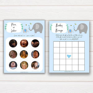 Hd Porn Party Of Baby - Little Peanute Baby Shower Games Pack, 5 Printable Baby Shower Games, Baby  Shower Party Games, Porn or Labour, Porn or Labor, Baby Shower