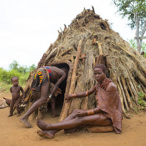 ethiopian fat african pussy - Uta woman in Hamer tribe, Ethiopia by Eric Lafforgue