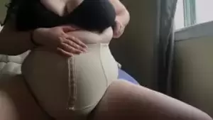 Fat Girdle Porn - Obese Belly in corset | xHamster