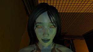 Cortana Porn - ... Cortana cowgirl CGI Girl FantasySFM vr porn video vrporn.com virtual  reality ...