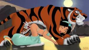 cartoon porn aladdin and the tiger - Disney Aladdin And Jasmine Tiger Hentai - Xxx Pics