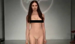 asian runway models nude - Catwalk model left mortified as she struts down the runway in see-through  underwear | Style | Life & Style | Express.co.uk