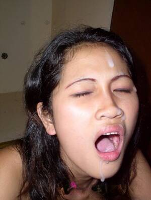 filipina cumshot gallery - Filipina Facial Porn Pics & Naked Photos - PornPics.com