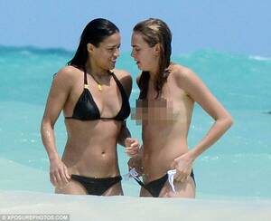 Michelle Rodriguez Porn - Fast And Furious Actress Michelle Rodriguez And Lesbian Partner Cara In  STEAMY PDA In Caribbean Sea (PHOTOS) - The Trent