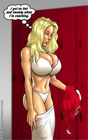 cartoon blonde cheerleader sex - 025 026 027 ...
