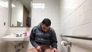 Bathroom Jock Porn - catches young jock cumshot in restroom Gay Porn Video - TheGay.com