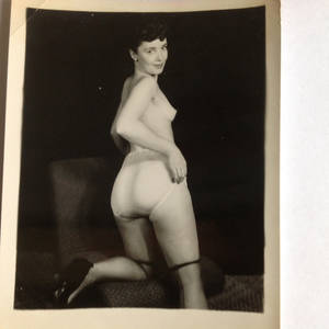 1950s erotica cartoons - 1950s Erotica Attractive Vintage Original 1950s Pin Up Model Nude  Photograph Erotic Erotica Glamour Vintage Underwear