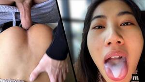 asian cum swallow - I swallow my daily dose of cum - Asian interracial sex by mvLust