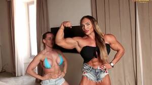 hot brunette bodybuilder - MUSCLE PORN @ VIP Wank