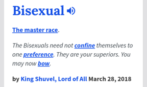 cumshot urban dictionary - If the urban dictionary says that we are then I guess we are : r/bisexual