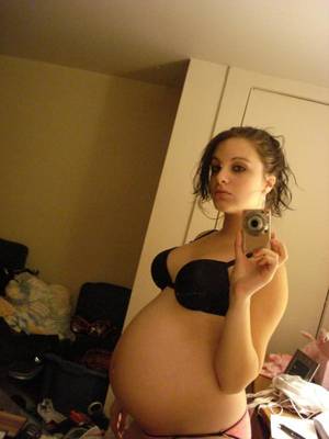 big sexy preggo - Selfshot Pregnant Pregnant Art