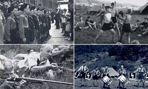 Hitler Youth Camps Sex - Video shows American children at Nazi summer camp | Daily Mail Online