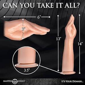 free forced anal fisting - Amazon.com: Master Series The Fister Hand & Forearm Dildo, Realistic  Lifelike Sex Toy with Suction Cup for Hands Free Fisting, Body Safe, Light  Flesh Colored, Easy to Clean, 15 Inch Length :