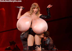 huge tit shemale morphs - T.S. giant breasts on stage â€“ Kabuka's Morphs