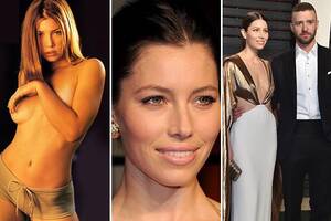 Jessica Biel Porn - Posing naked, chasing Justin Timberlake and losing out to Scarlett  Johansson: How The Sinner's Jessica Biel catapulted to fame | The Sun