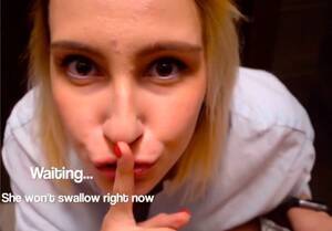 cum in mouth abuse - Holding Cum In Mouth: Video - SickJunk.com - Swallow