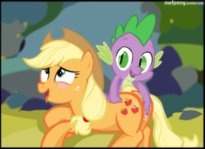 Big Mac Applejack And Spike Mlp Porn - 201936 - explicit, artist:swfpony, applejack, spike, dragon, earth pony,  pony, season 3, spike at your service, ahegao, animated, anus, blushing,  female, fingering, foalcon, gif, interspecies, male, nudity, scene parody,  ship:applespike, show accurate,
