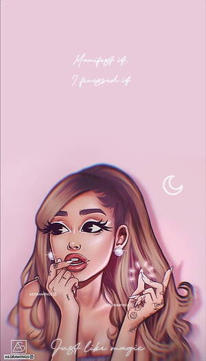 Ariana Grande Porn Cartoons - Ariana Grande, Ariana Grande Art HD phone wallpaper | Pxfuel