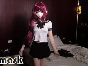 doll mask xxx cartoon - Mask off kigurumi doll anime mask japan baby | xHamster