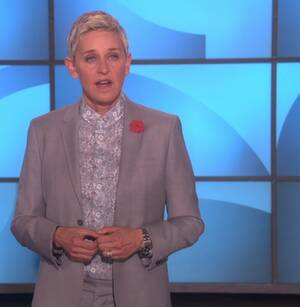 Ellen Degeneres Porn - Ellen DeGeneres says she received a bomb threat after coming out