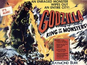 Classic Movie Monster Porn - 1956 Godzilla King of Monsters!