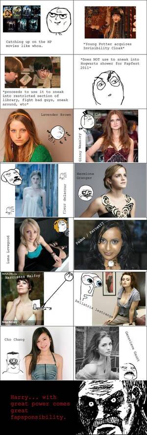 Bonnie Wright Harry Potter Porn - Harry Potter, disappoint. : r/fffffffuuuuuuuuuuuu