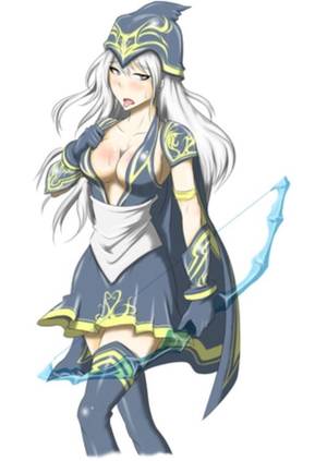 League Of Legends Ashe Hentai Porn - League of Legends Hentai sexy nude Ashe boobs titts