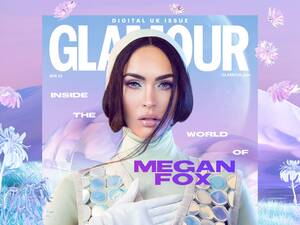Black Hairy Pussy Kim Kardashian - Megan Fox GLAMOUR April 2022 Cover Star Interview | Glamour UK