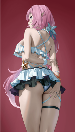 anime upskirt nude - Elysia Bikini Upskirt (Guiter ) [Honkai] free hentai porno, xxx comics,  rule34 nude art at HentaiLib.net