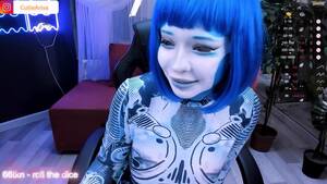 Halo Cosplay Porn - AkiraJoy Cortana Cosplay Blue Morph Suit Wig Halo Teen