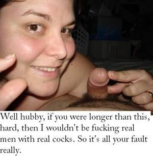 Fuck Small Penis Captions - If your dick wasn't so small I wouldn't need ...