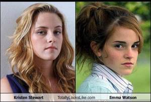 Kristen Stewart Emma Watson Porn - Harry Potter Vs. Twilight images Kristen Stewart looks totally like.....Emma  Watson?! wallpaper and background photos