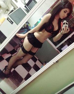 Lingerie Selfie - Lurk and Perv 43 photos of Danni Meow, a internet starlet.