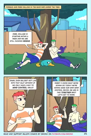 Baljeet Phineas And Ferb Porn - ErionX Pervy Fellas (Phineas and Ferb) porn comic