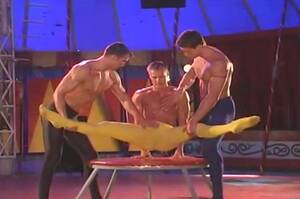 Acrobatic Male Porn - Circus Performers with Erections Gay Porn Video - TheGay.com