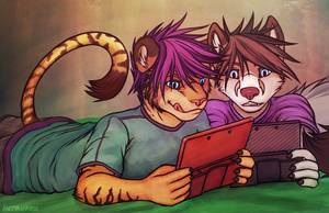 free furry cartoon sex videos - Day 3 - Playing Video Games by Intrufox