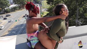 ebony lesbian midget - I fucked a midget on the roof - XVIDEOS.COM