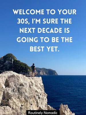 30s Captions - Perfect Happy 30th Birthday Captions for 2023 | Routinely Nomadic