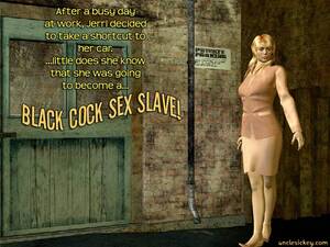 Black Girl Sex Slave Cartoon - Black Cock Sex Slave- UncleSickey - Porn Cartoon Comics