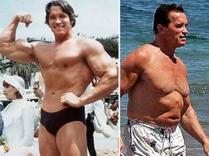Hot Arnold Schwarzenegger Porn - STRENGTH FIGHTERâ„¢: Arnold Schwarzenegger then and now photos jpg 400x300